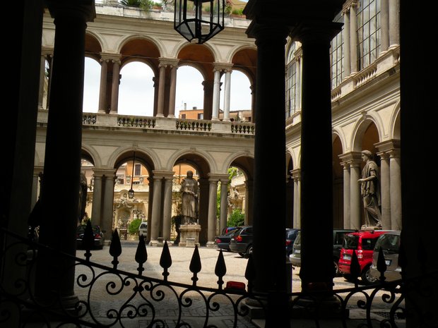  cour intérieure du Palazzo Borghese